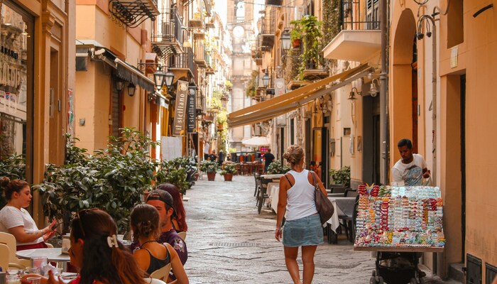 Italiaanse terrassen